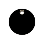 Circle Plastic Pet Tag