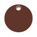 Circle Plastic Pet Tag