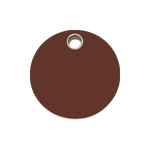 Circle Plastic Pet Tag