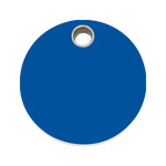 Circle Plastic Pet Tag