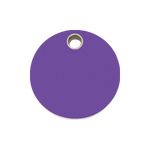 Circle Plastic Pet Tag