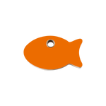 Fish Plastic Pet Tag