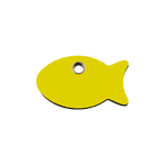 Fish Plastic Pet Tag