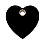 Heart Plastic Pet Tag
