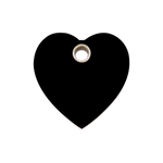 Heart Plastic Pet Tag