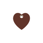 Heart Plastic Pet Tag