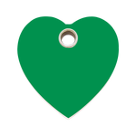 Heart Plastic Pet Tag