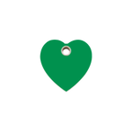 Heart Plastic Pet Tag
