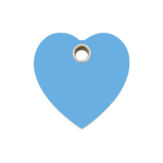 Heart Plastic Pet Tag