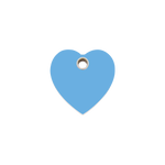 Heart Plastic Pet Tag
