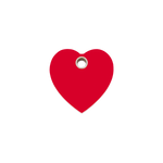 Heart Plastic Pet Tag