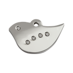 Bird Swarovski Diamanté Stainless Steel Pet Tag