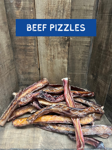 Inner Wolf Beef Pizzles 200g Dog Treats Sunshine Coast