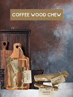 Sustainable Coffee Wood Chew Toys