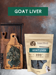 Inner Wolf Goat Liver 200g Dog Treats Sunshine Coast