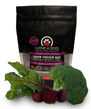 Super Veggie Mix - Happy Heart and Liver Formula Dog Supplement Sunshine Coast