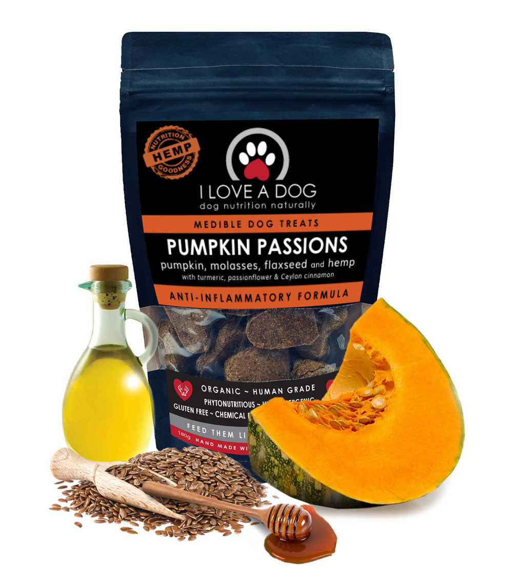 Pumpkin Passions- Anti-Inflammatory Treats 180g