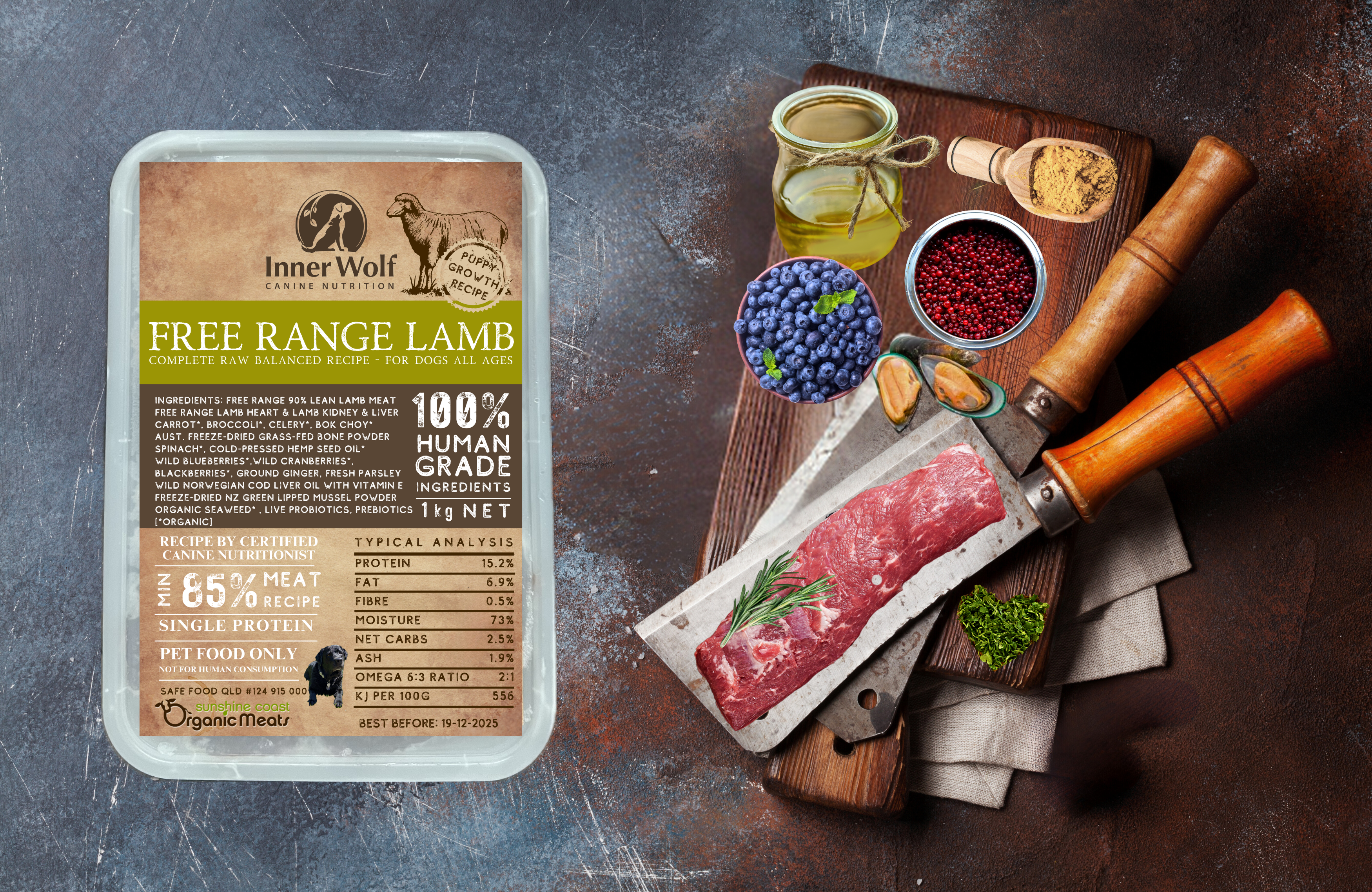 Inner Wolf Free Range Lamb