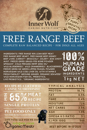 Inner Wolf Free Range Beef