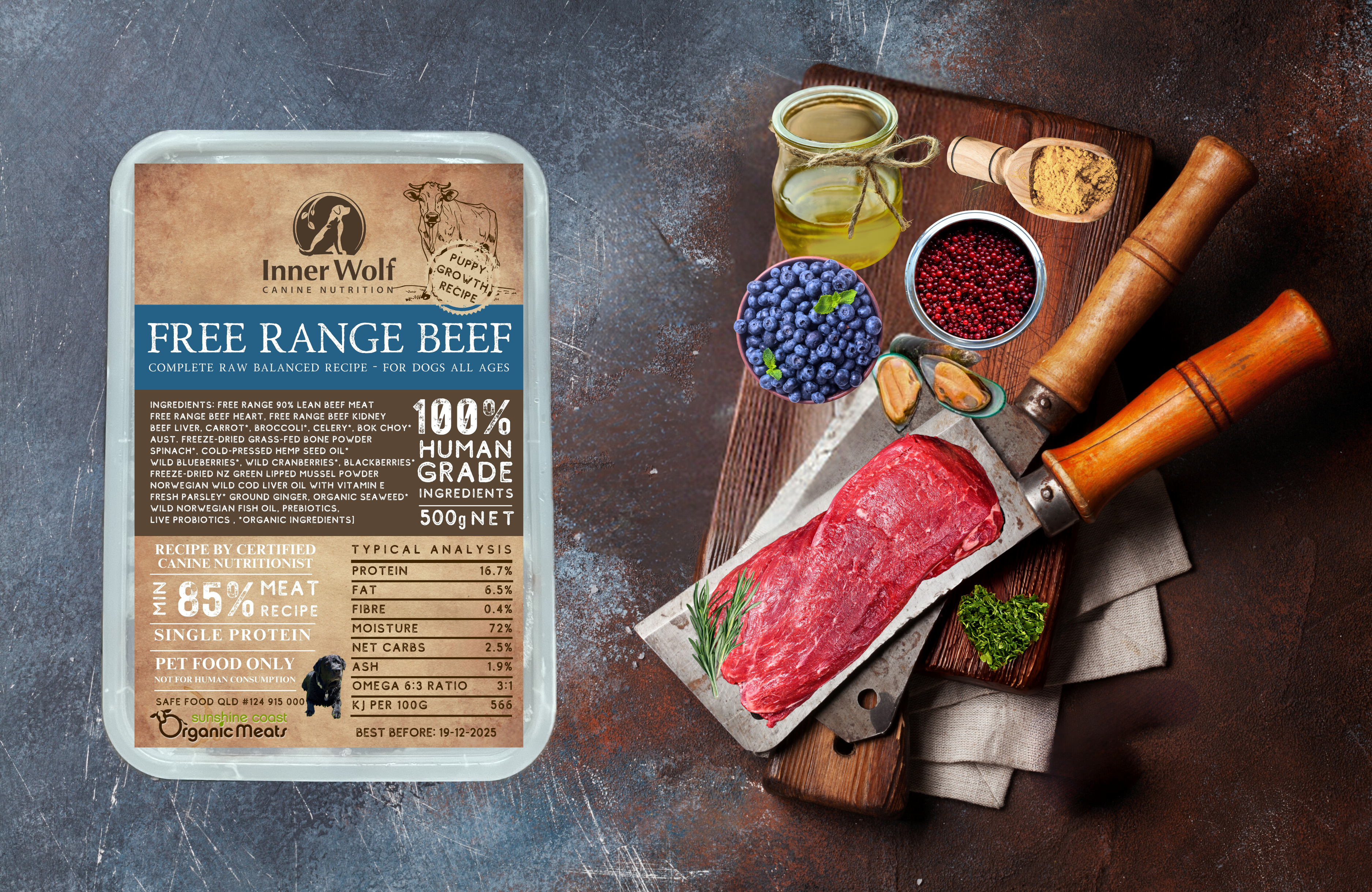 Inner Wolf Free Range Beef