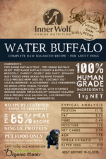 Inner Wolf Free Range Water Buffalo