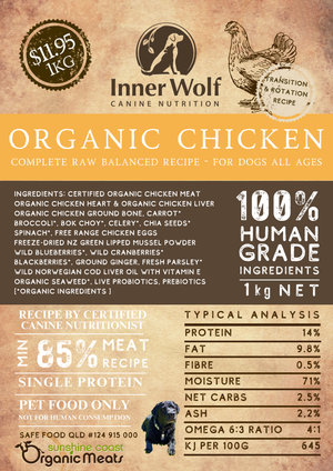 Inner Wolf Organic Chicken