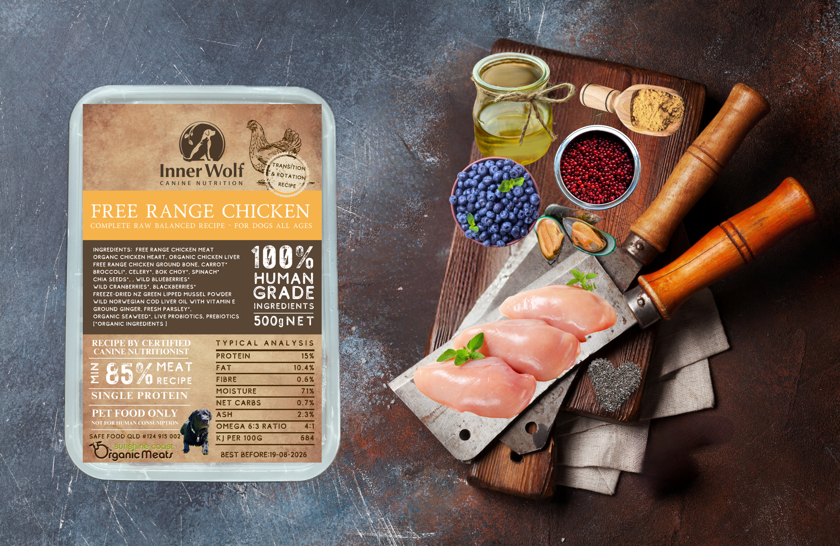 Inner Wolf Free Range Chicken