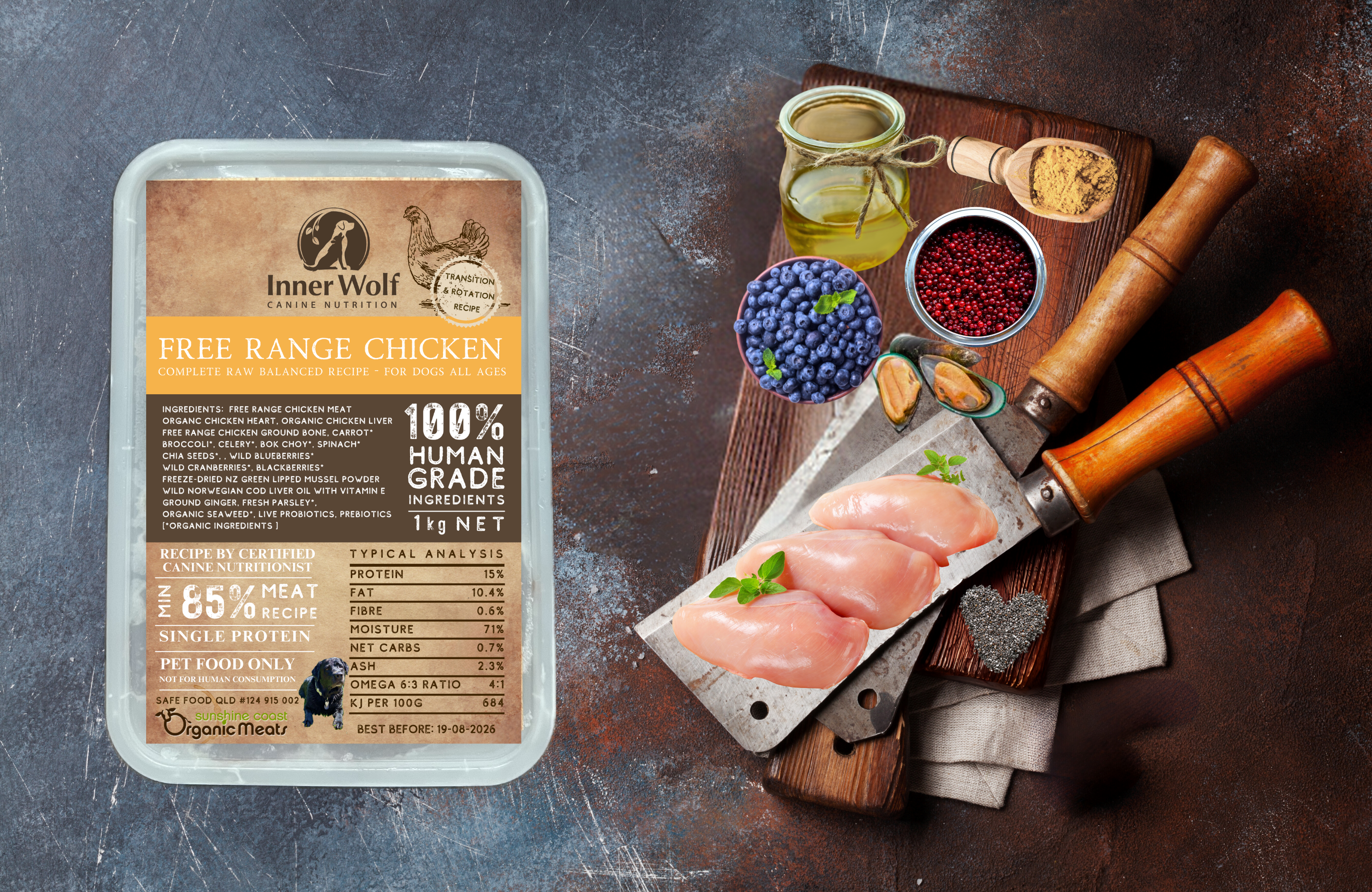 Inner Wolf Free Range Chicken