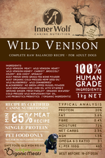 Inner Wolf Wild Venison