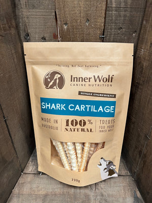 Inner Wolf Shark Cartilage 200g Dog Treats Sunshine Coast