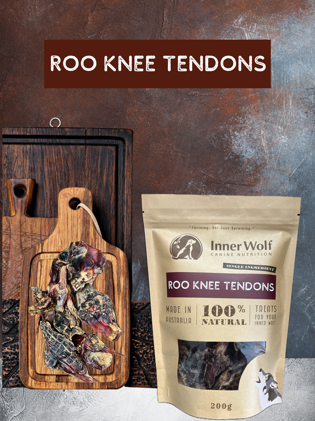 Kangaroo Knee Tendons 200g