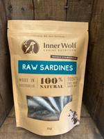 Inner Wolf Raw Sardines 1kg Dog Treats Sunshine Coast