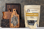 Inner Wolf Venison Jerky 200g Dog Treats Sunshine Coast