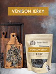 Inner Wolf Venison Jerky 200g Dog Treats Sunshine Coast