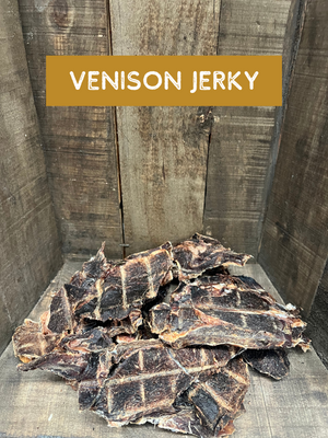 Inner Wolf Venison Jerky 200g Dog Treats Sunshine Coast