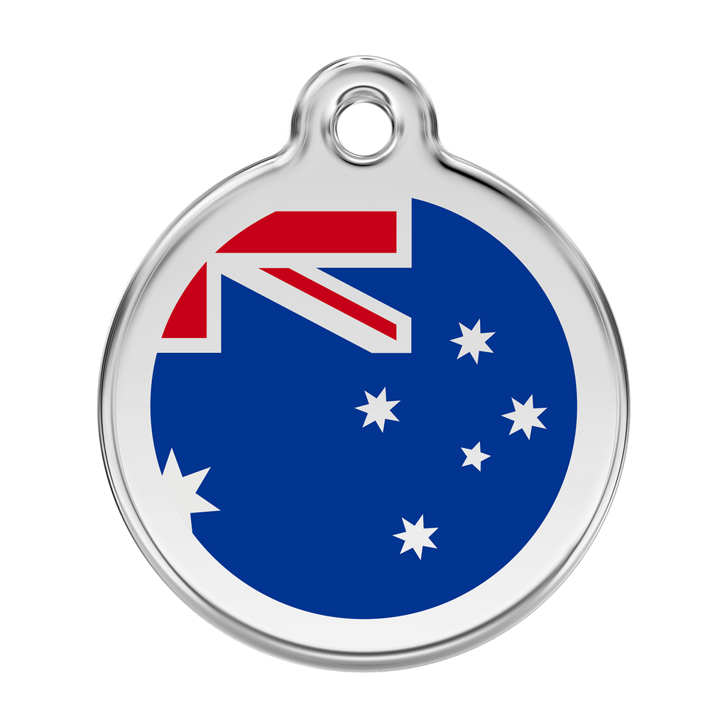 Australian Flag Pet Tag