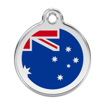 Australian Flag Pet Tag