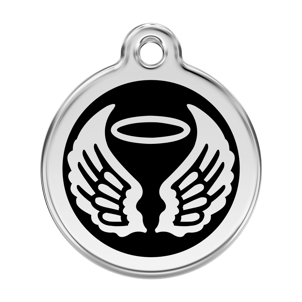 Angel Wings Pet Tag