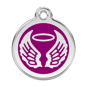 Angel Wings Pet Tag