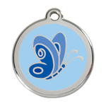 Butterfly Pet Tag