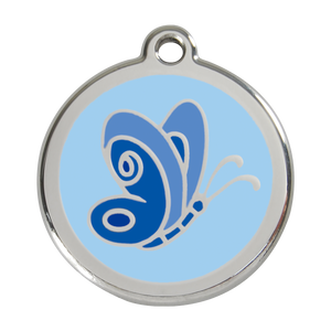 Butterfly Pet Tag