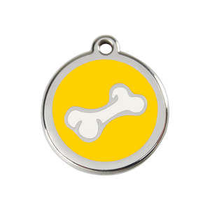 Cartoon Bone Pet Tag