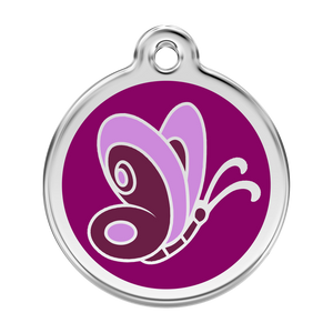 Butterfly Pet Tag