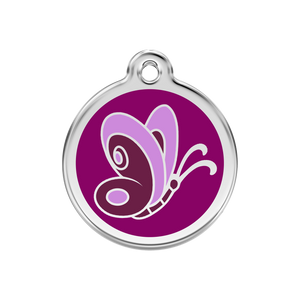Butterfly Pet Tag