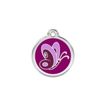 Butterfly Pet Tag