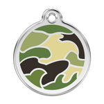 Camouflage Pet Tag