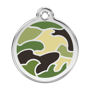 Camouflage Pet Tag