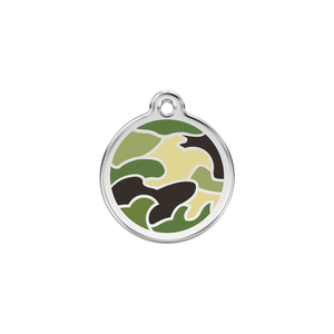 Camouflage Pet Tag