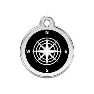 Compass Pet Tag
