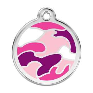 Camouflage Pet Tag